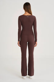 ALLFENIX CloudCore Lite Ruched V-Neck Long Sleeve