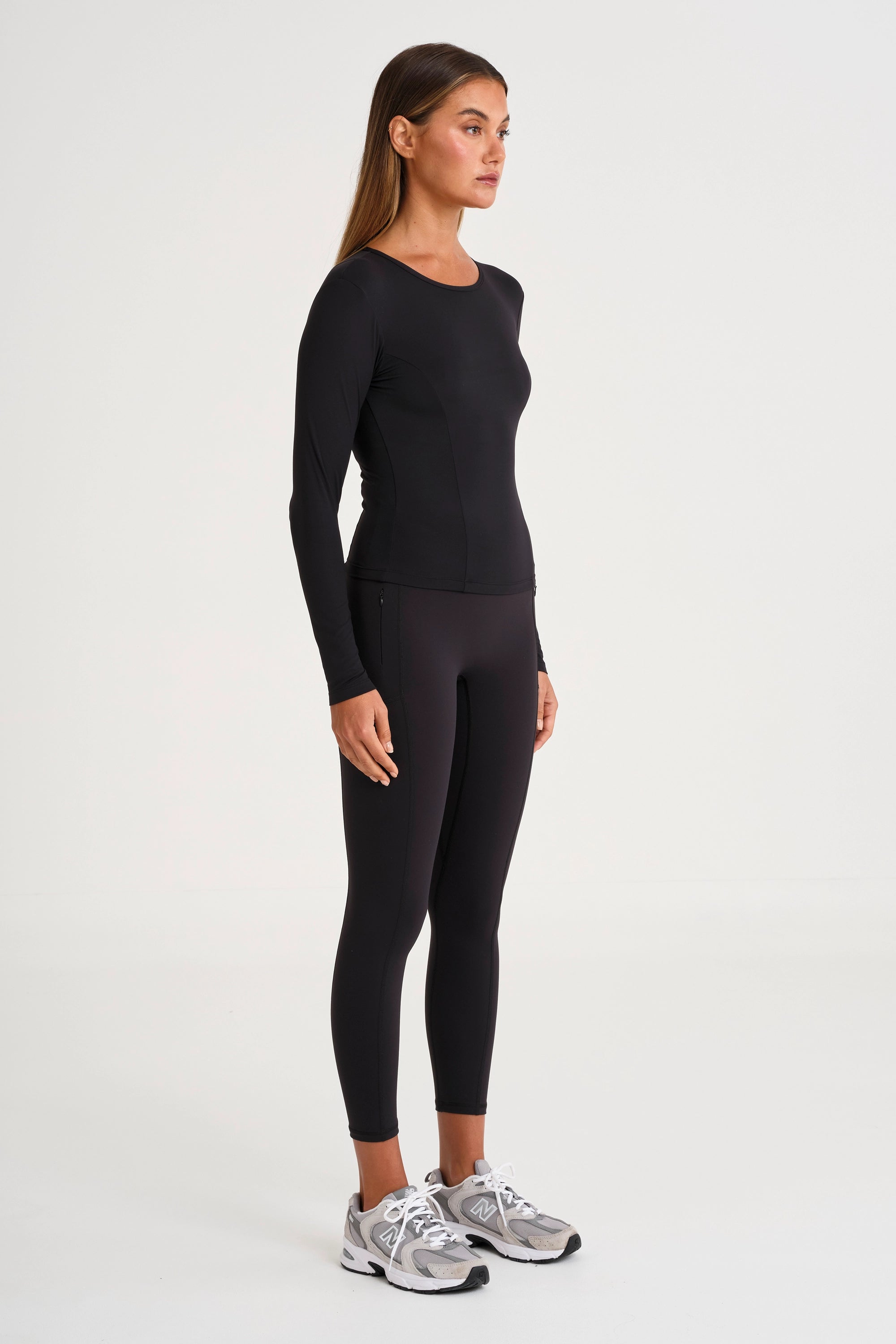 ALLFENIX CloudCore™ Lite Panel Long Sleeve - Black