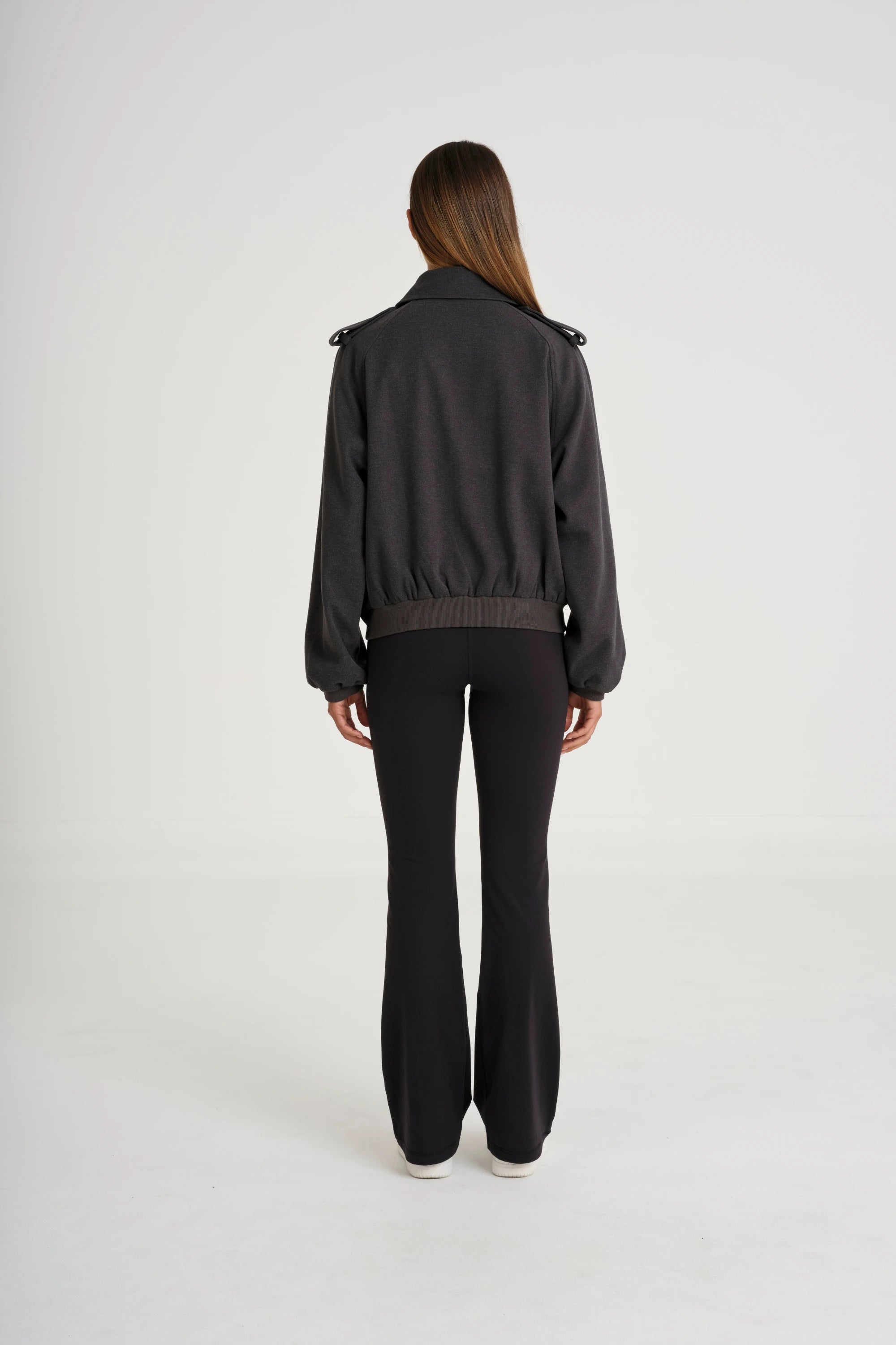 ALLFENIX Signature Bomber Jacket - Charcoal