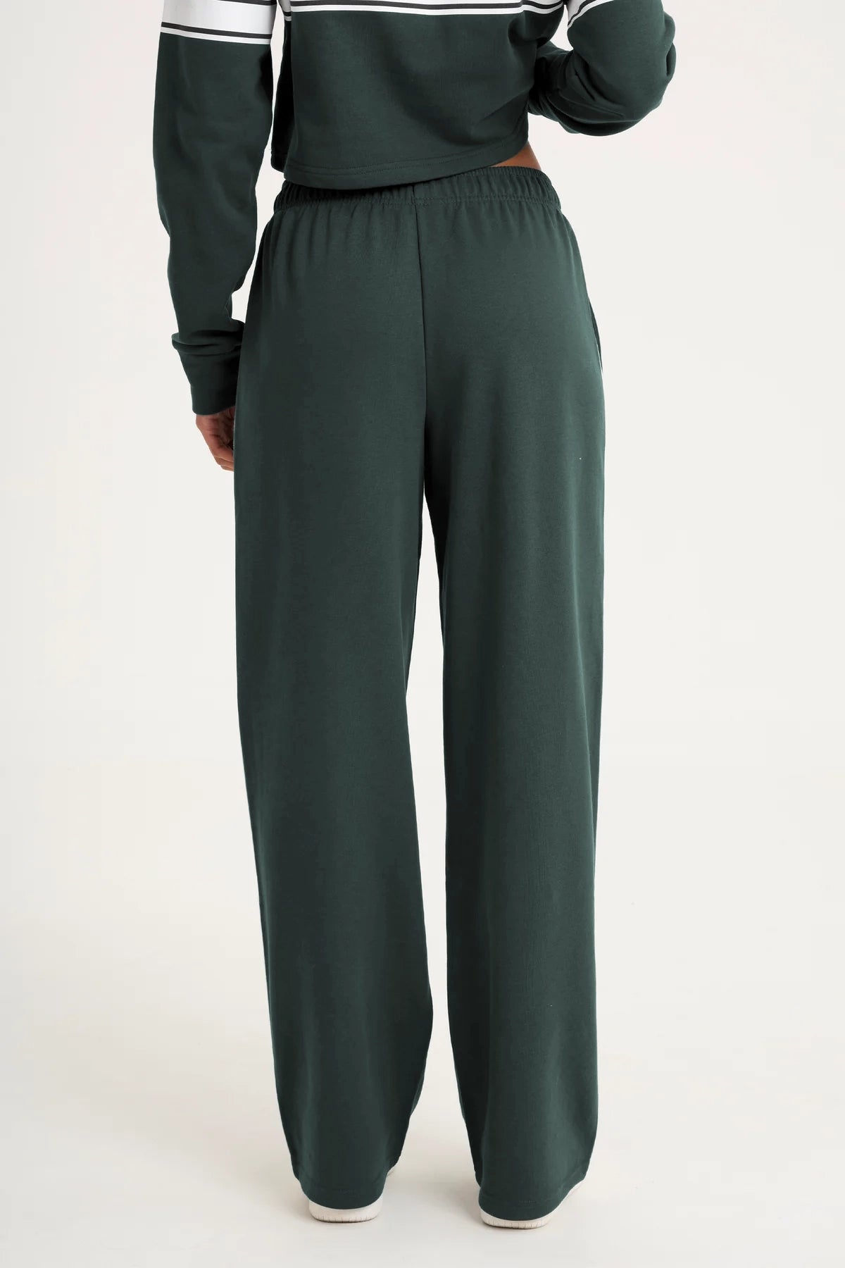 Collegiate Wide Leg Track Pant