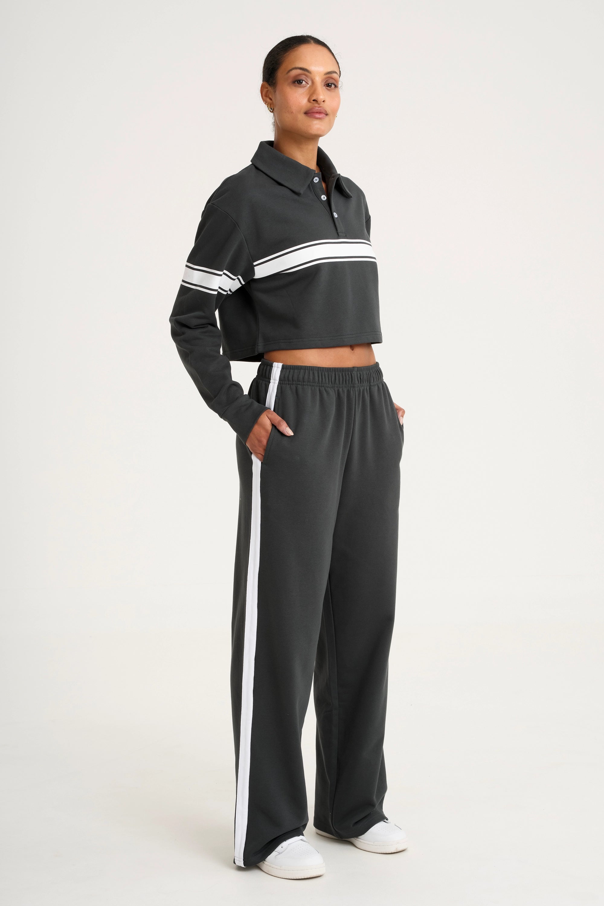 Collegiate Cropped Polo