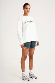 Collegiate Graphic Crew Neck Jumper