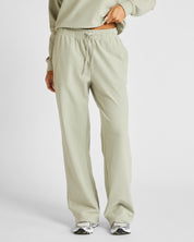 ALLFENIX Micro-Rib Wide Leg Trackpant in Seagrass