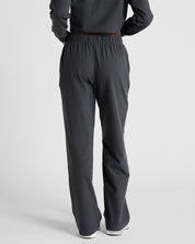 ALLFENIX Micro-Rib 1/2 Zip Set in Charcoal, full look