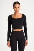 ALLFENIX CloudCore™ Lite Scoop Long Sleeve - Black