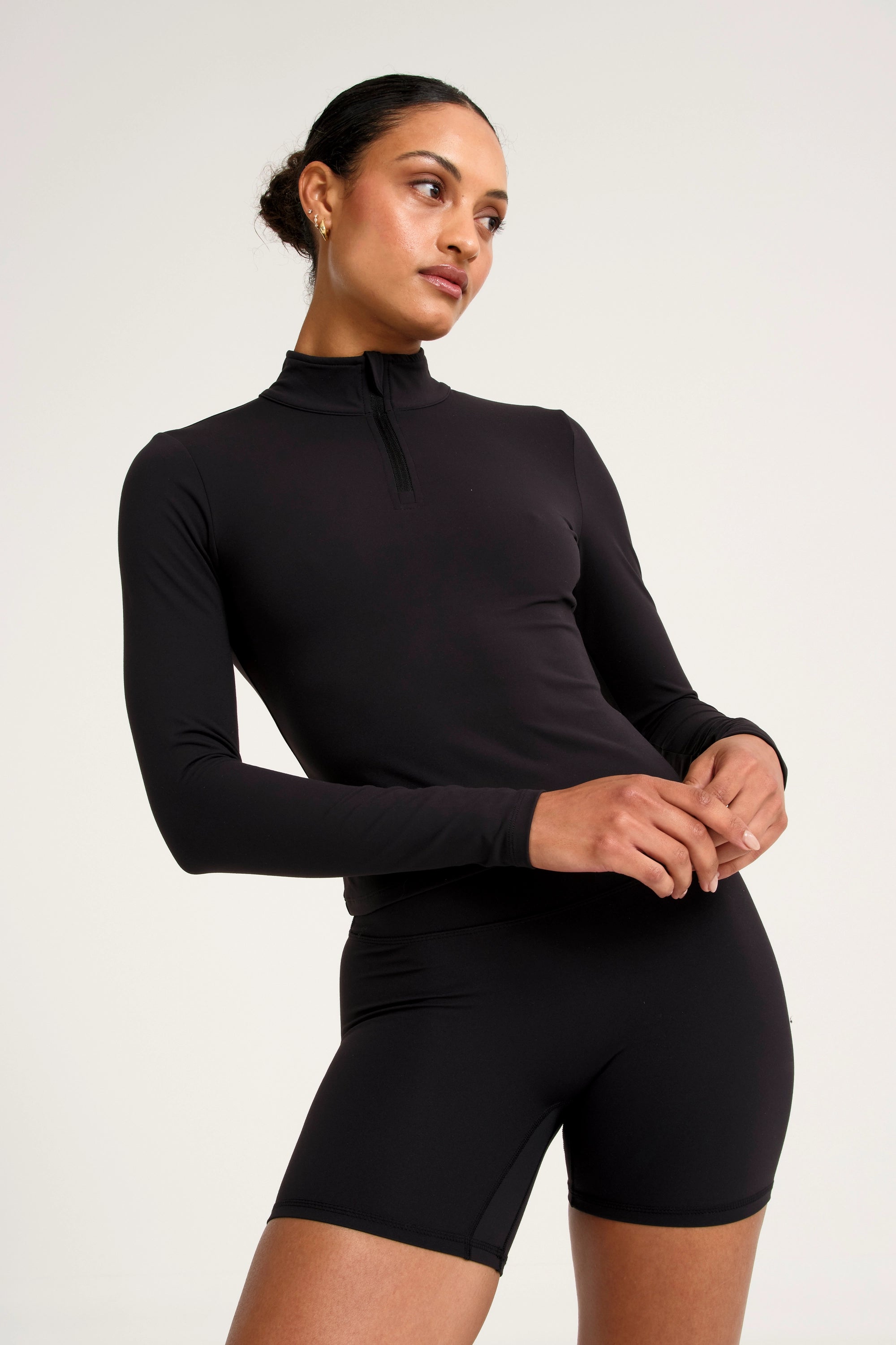 ALLFENIX CloudCore™ Lite 1/4 Zip Long Sleeve - Black