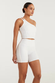 ALLFENIX CloudCore Contrast One Shoulder Tank