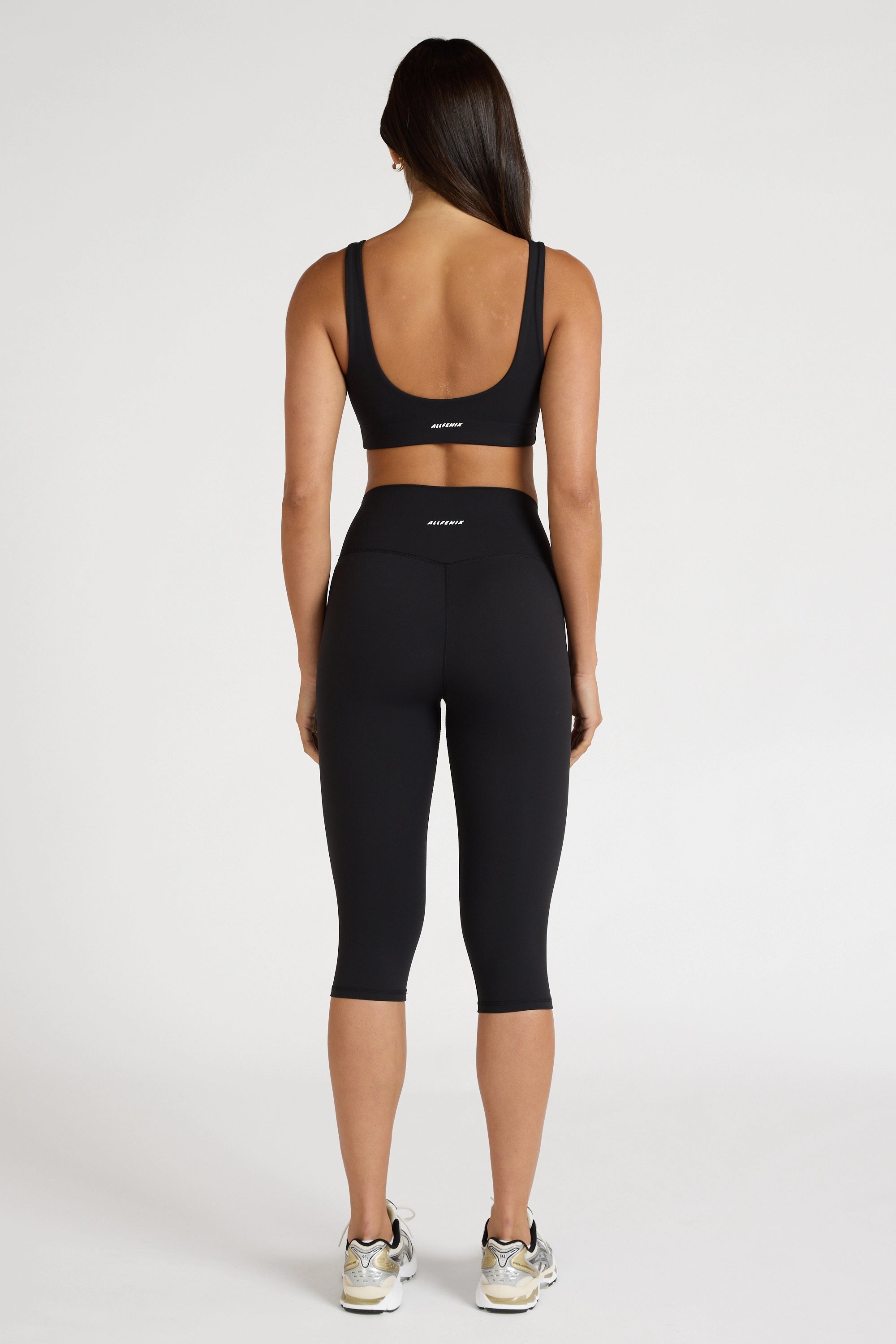 EcoSculpt Capri Legging - Black