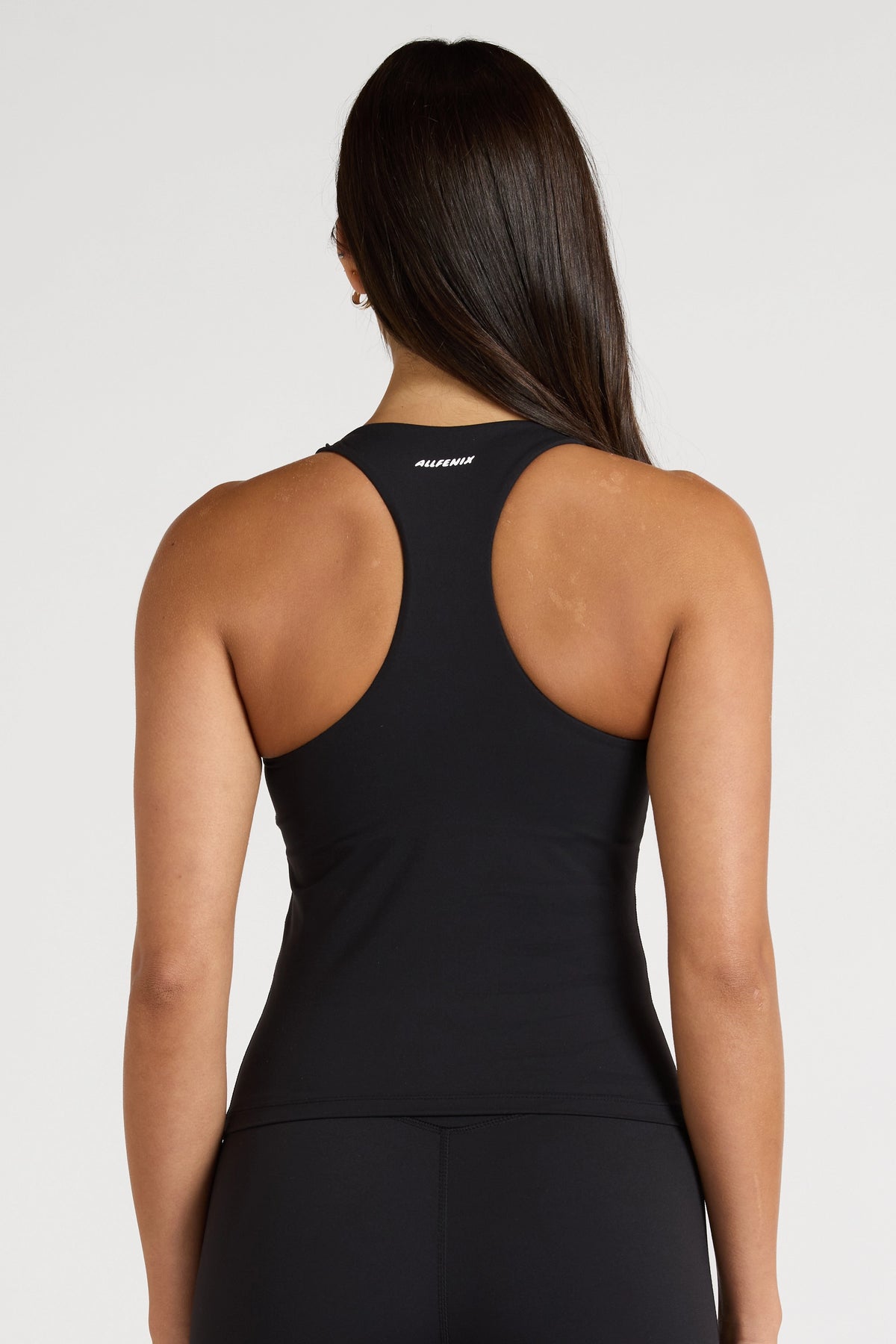 EcoSculpt Racer Tank - Black