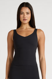 EcoSculpt V-Neck Tank
