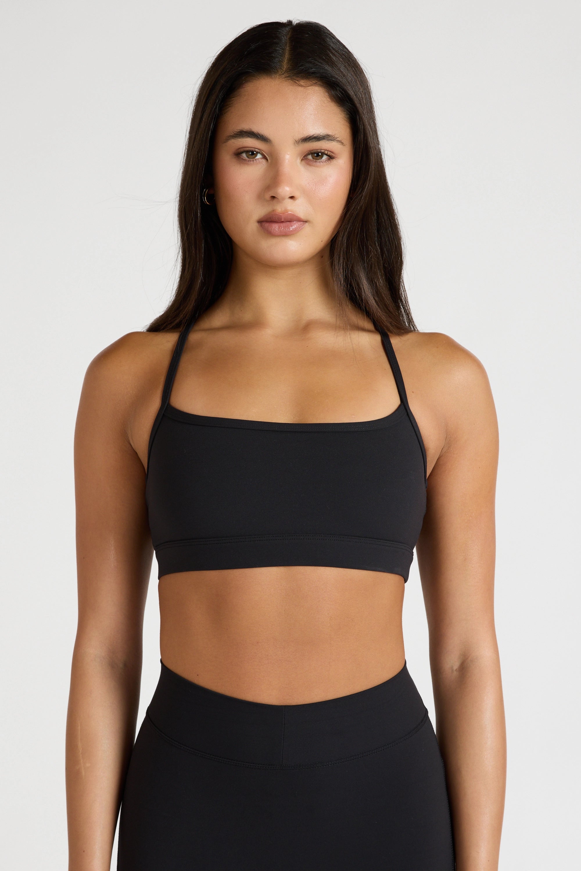 ALLFENIX EcoSculpt Y-Back Sports Bra - Black