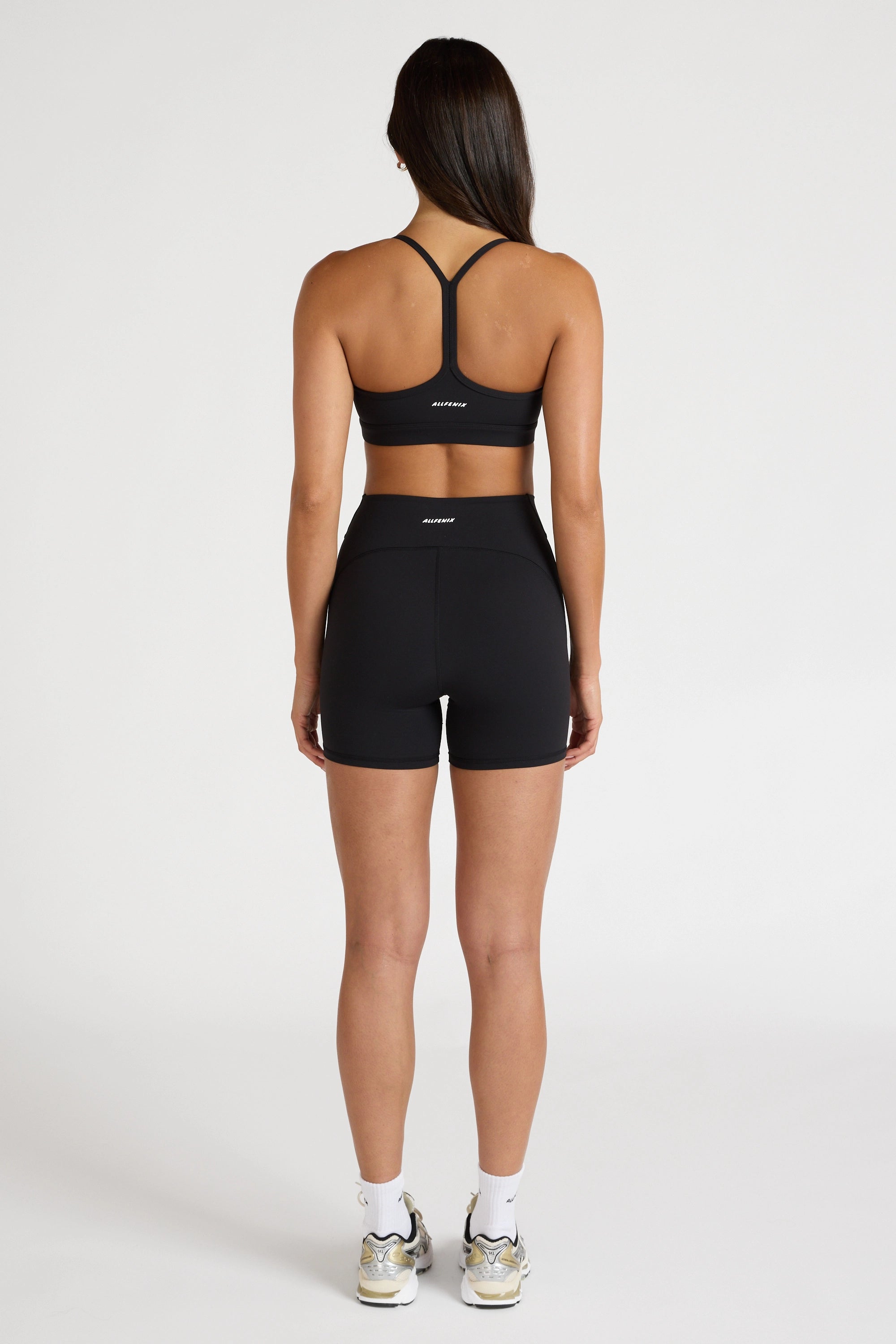 EcoSculpt Y-Back Sports Bra - Black