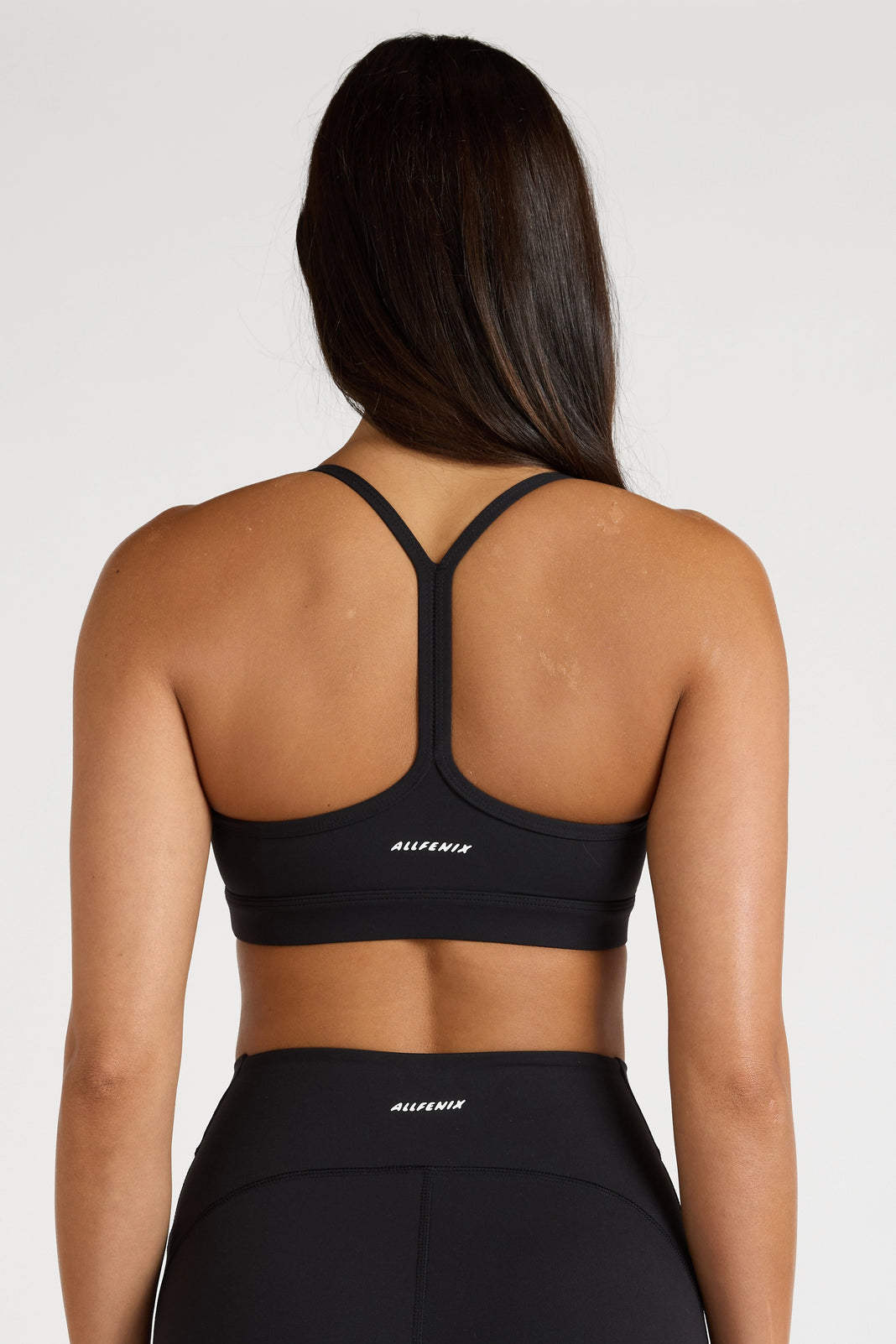 EcoSculpt Y-Back Sports Bra - Black