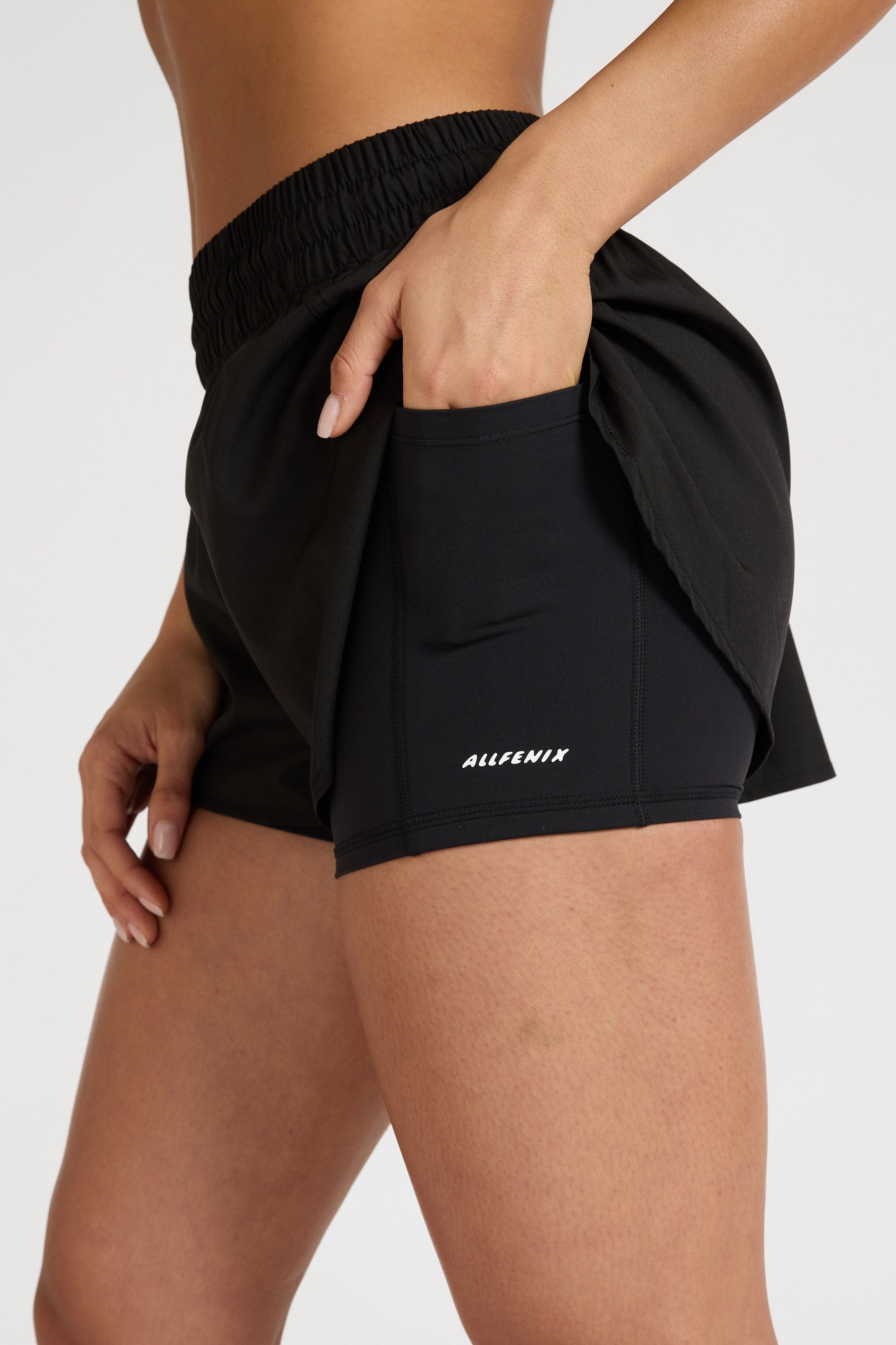 EcoSculpt Running Short - Black