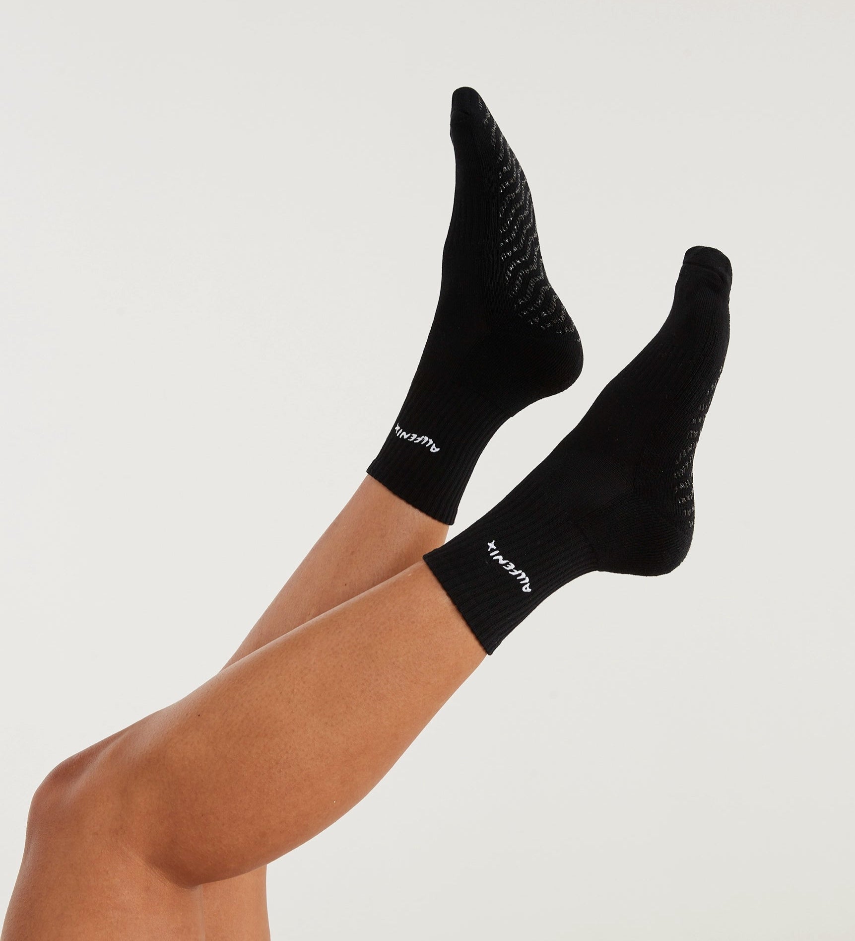 ALLFENIX Pilates Grip Socks - Black