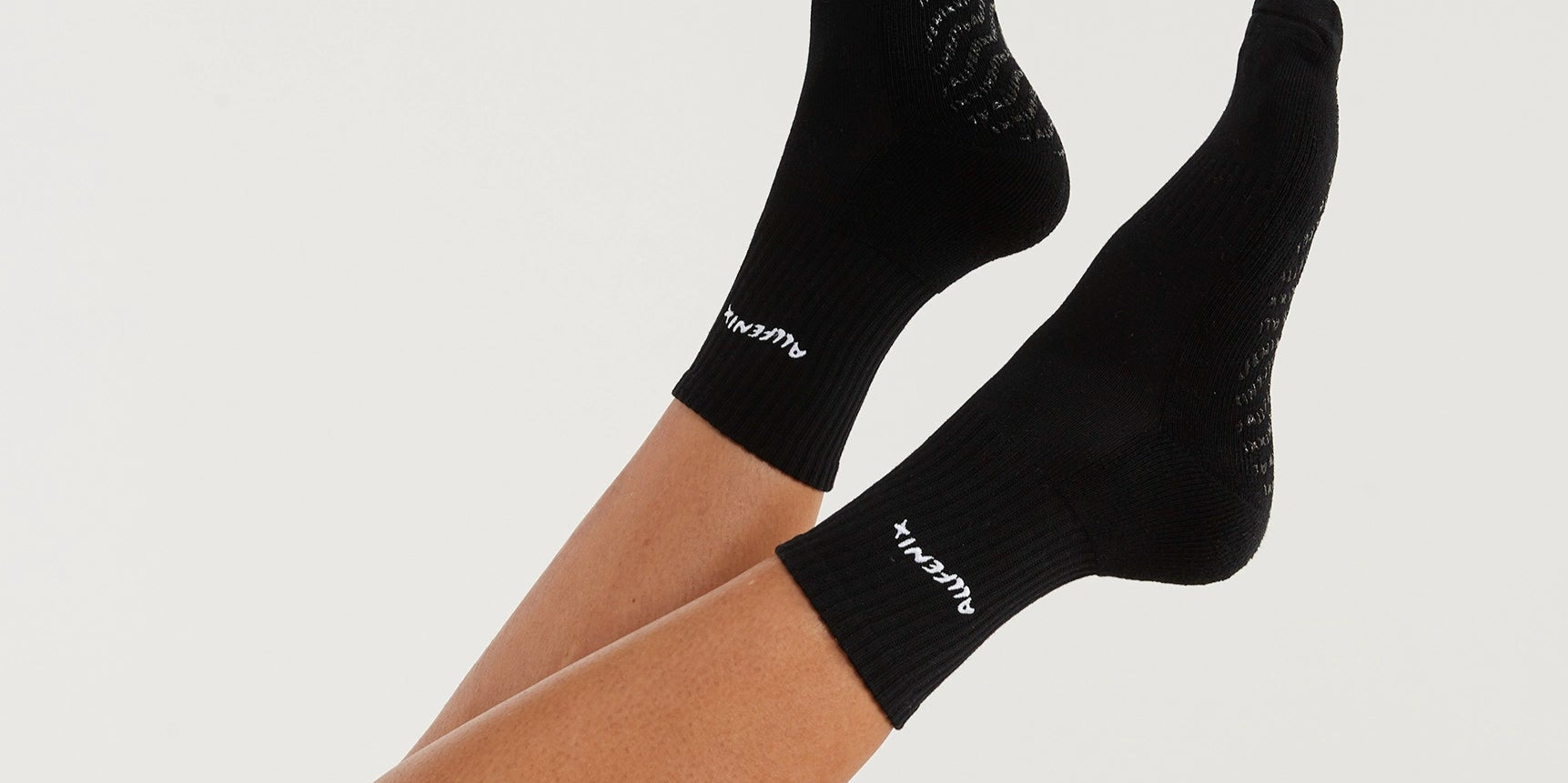 ALLFENIX Pilates Grip Socks - Black