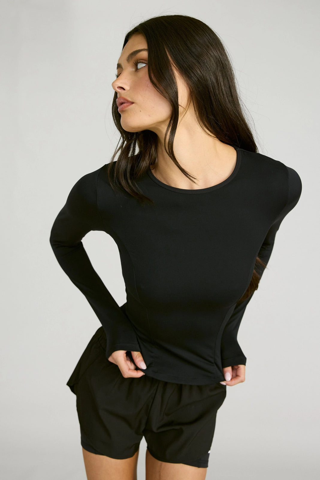 ALLFENIX CloudCore™ Lite Panel Long Sleeve - Onyx
