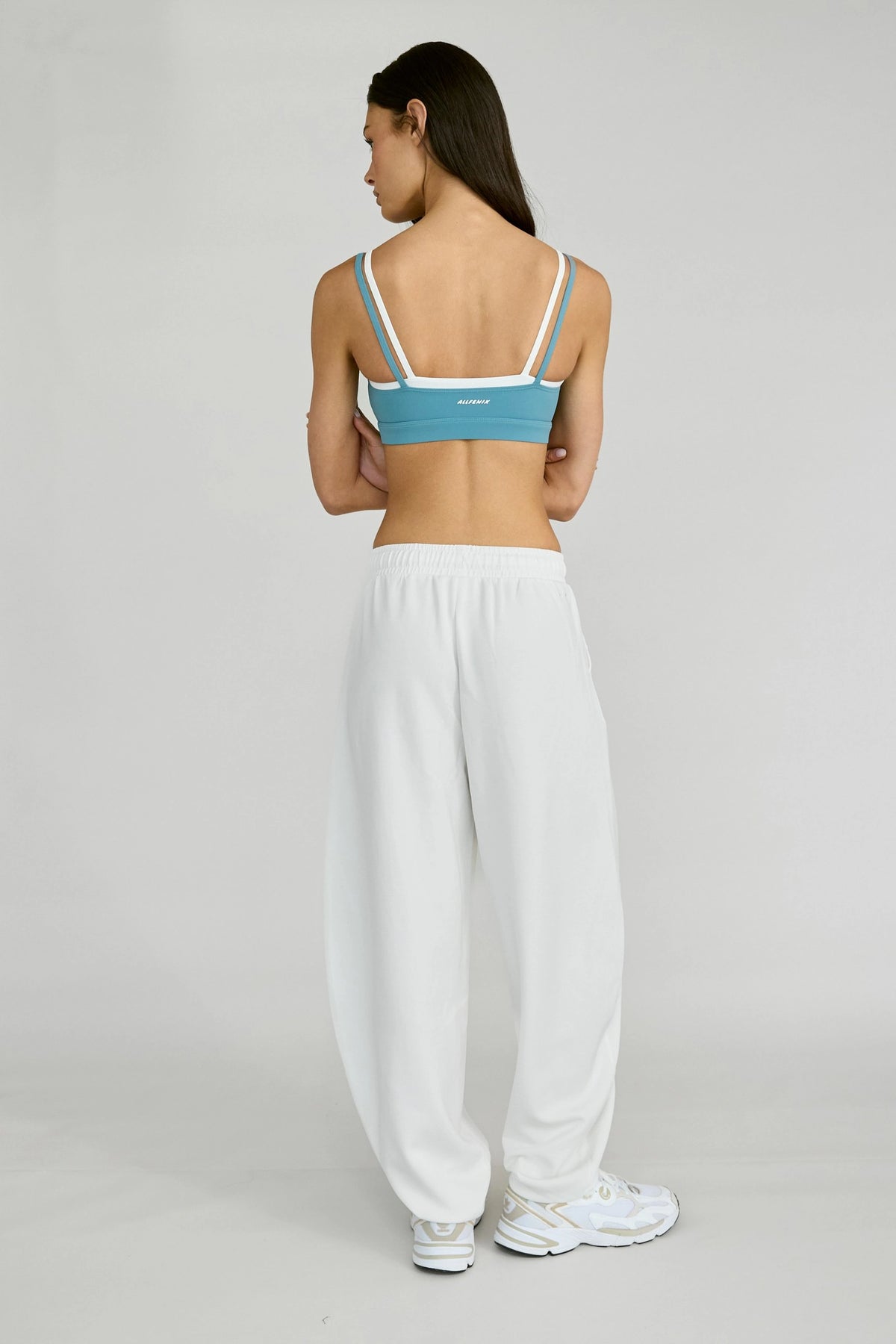 Soft Luxury Barrel Leg Track Pant - Chalk