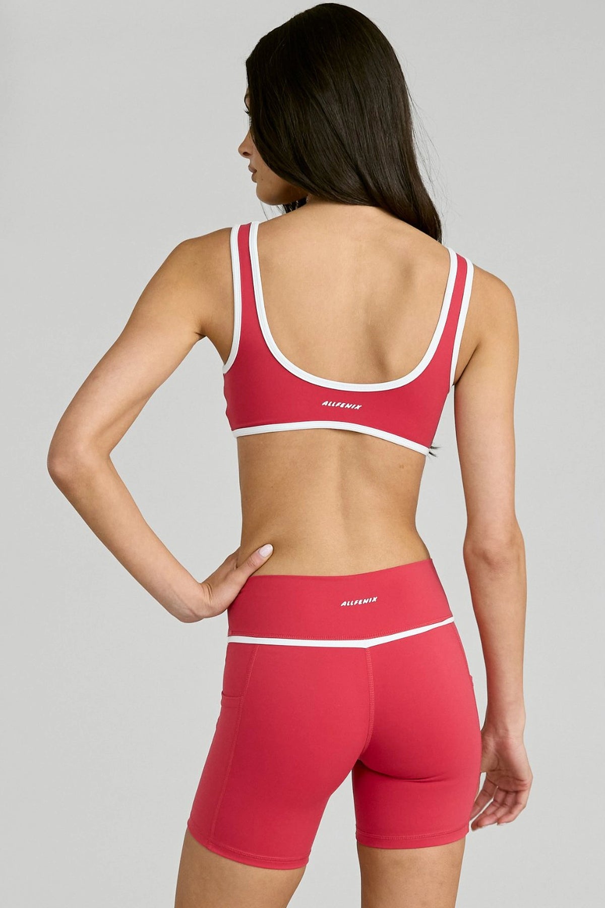 ALLFENIX CloudCore™ Hi Lo Sports Bra - Berry