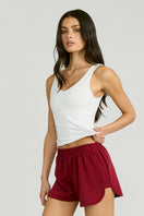 Soft Luxury Shorts - Berry