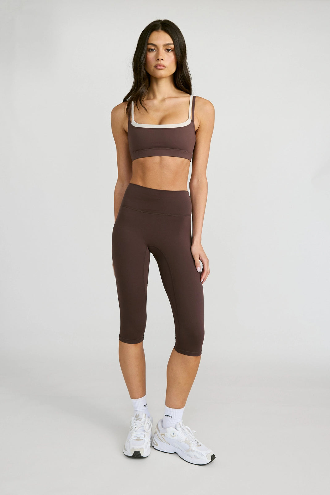 ALLFENIX CloudCore™ Capri Legging - Espresso