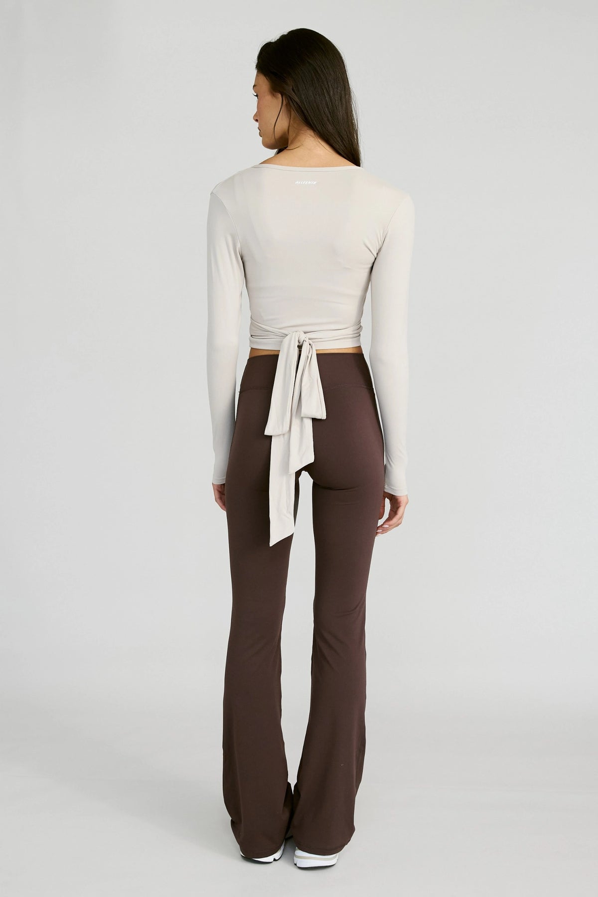 ALLFENIX CloudCore™ Lite Long Sleeve Wrap Top - Stone