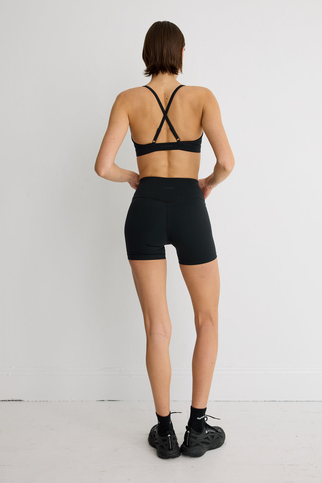 ALLFENIX CloudCore Low Impact Sports Bra in Black — side view