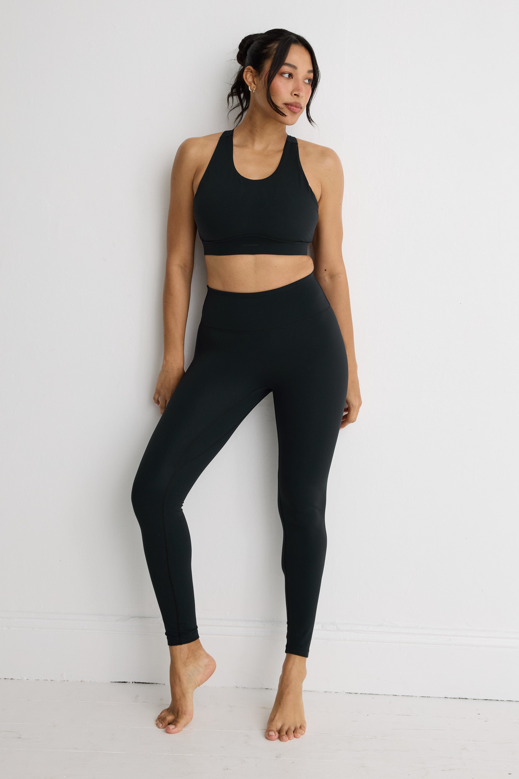 ALLFENIX CloudCore 7/8 Legging in Black — detail view