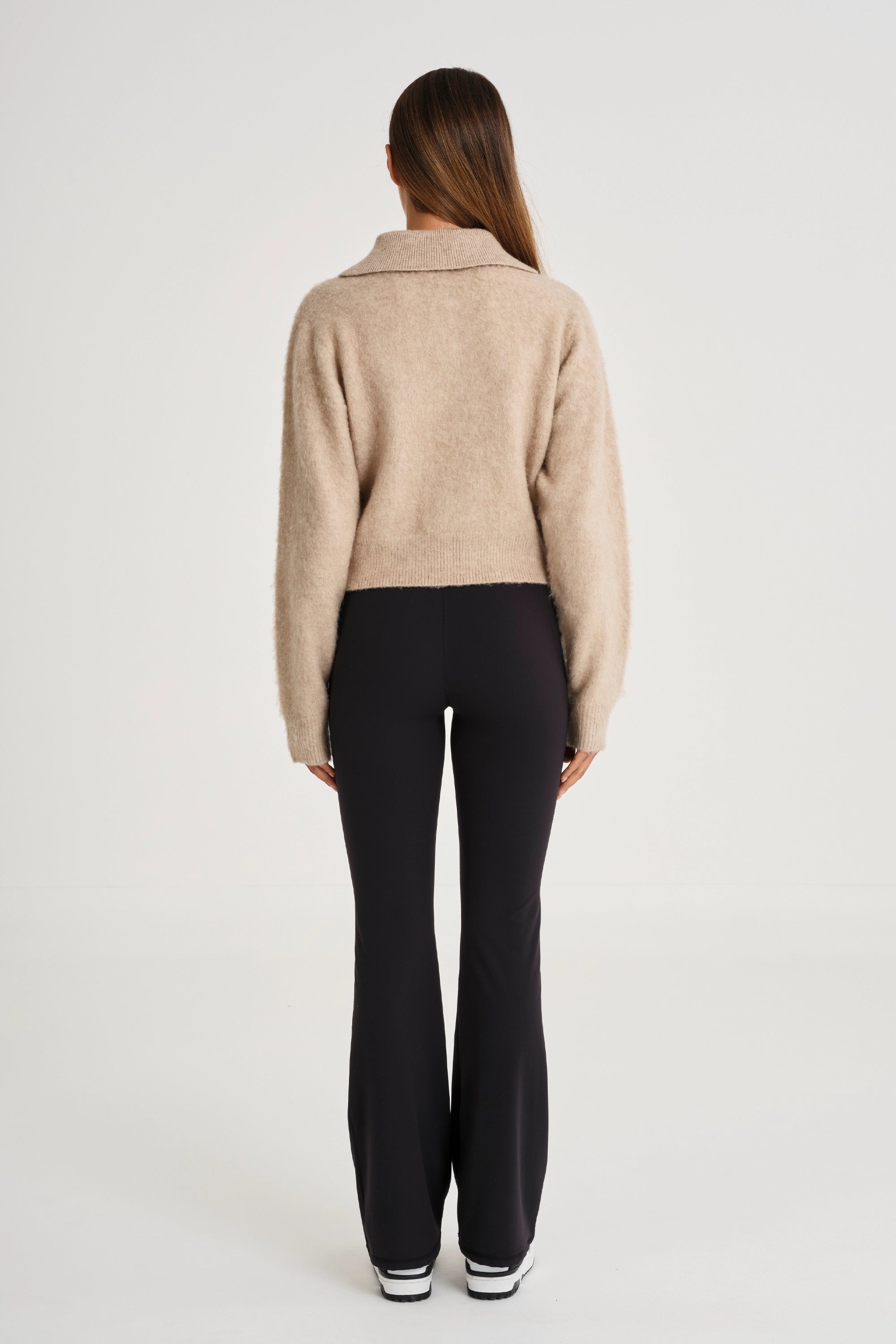 1/2 Button Polo Knit