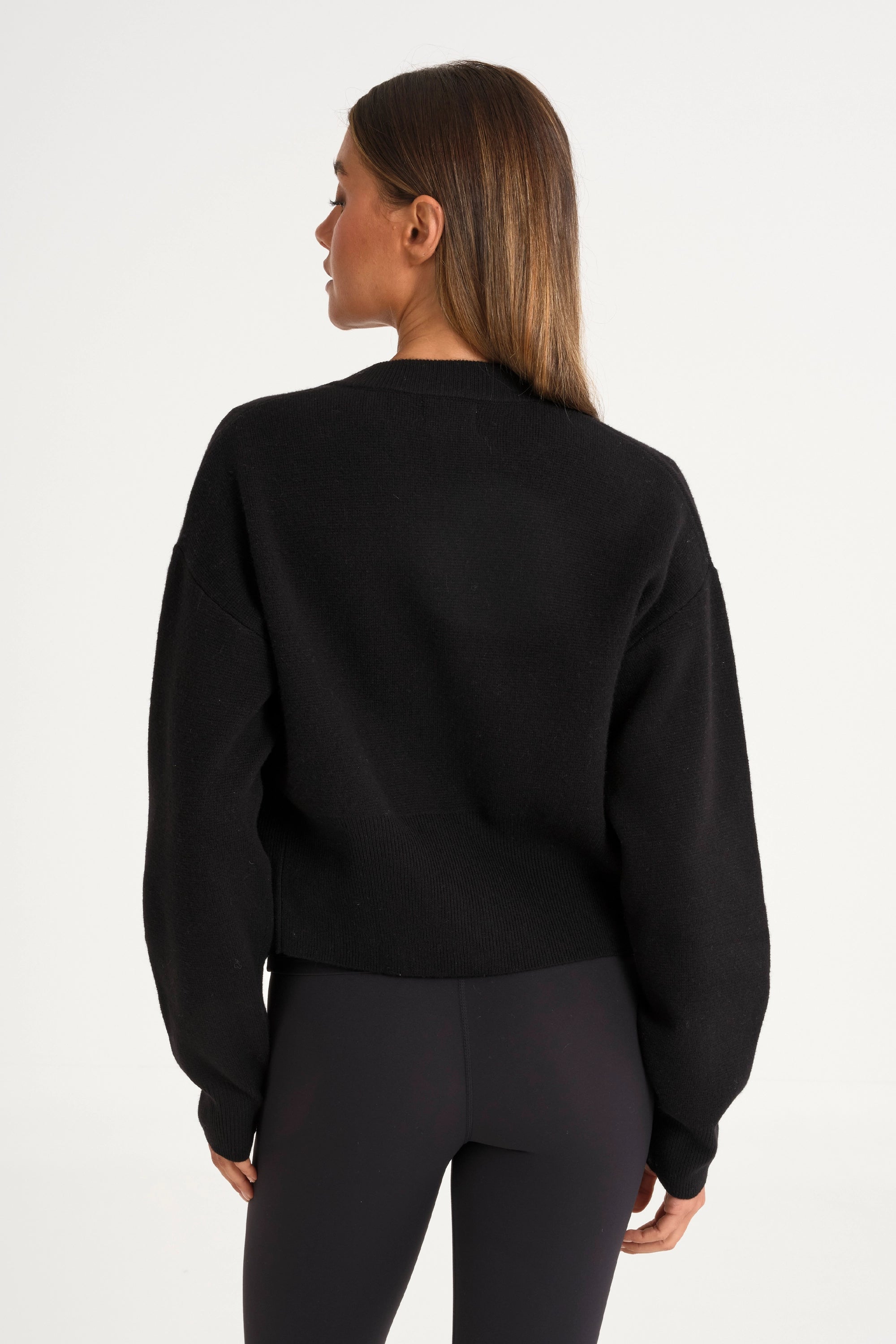 Two Way Zip Knit Bomber