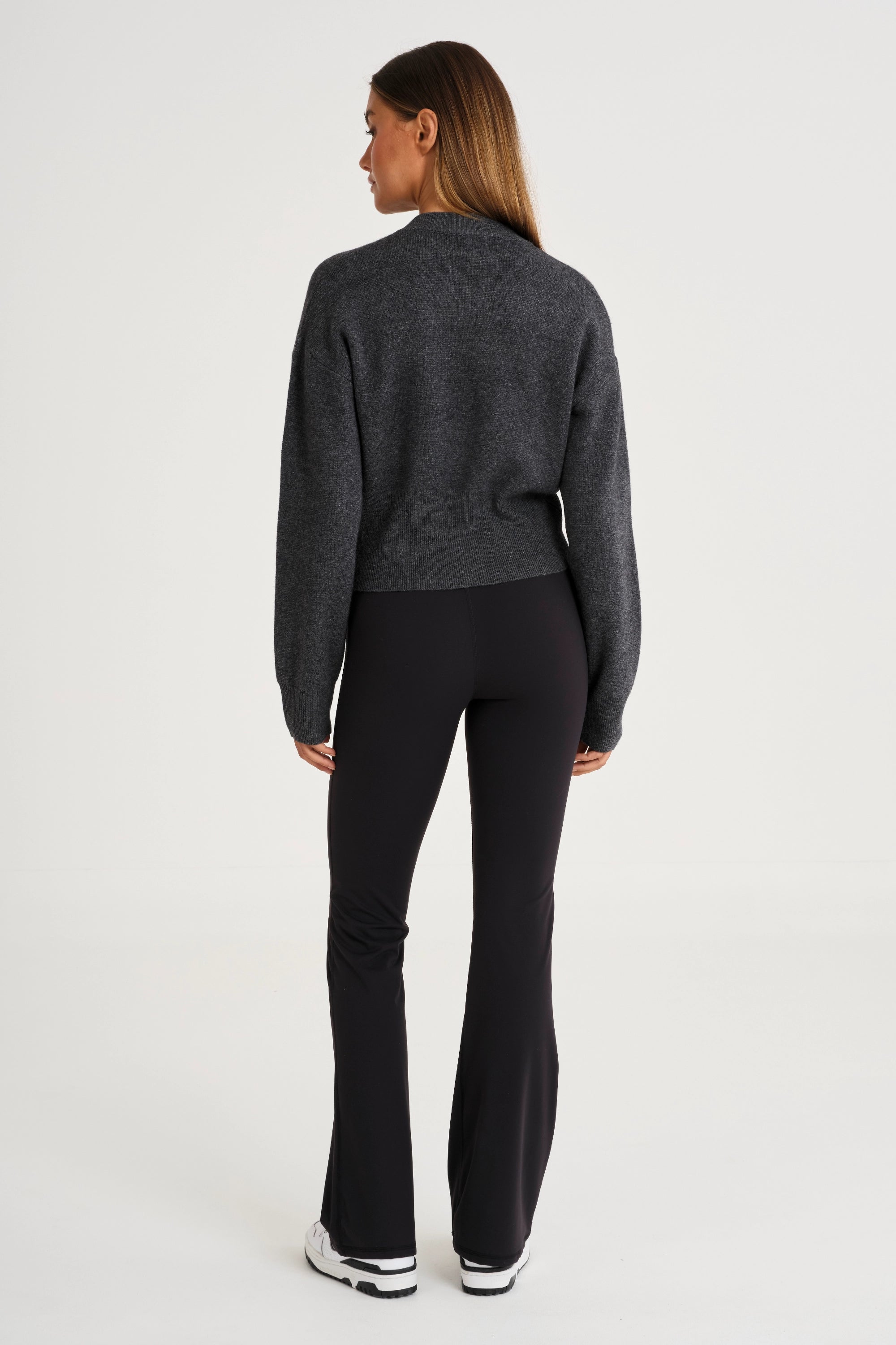 Two Way Zip Knit Bomber