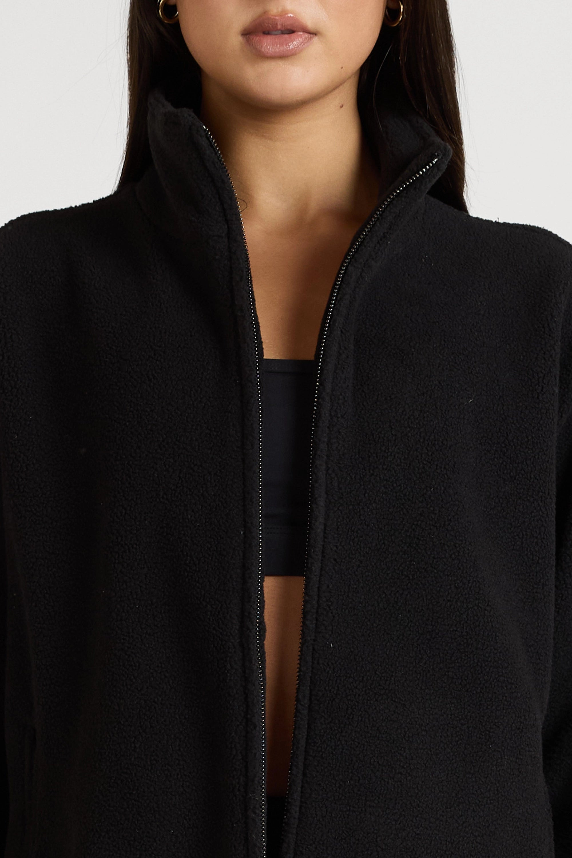 Soft Fleece Zip Jacket