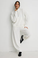 Soft Luxury 1/2 Zip Set - Chalk