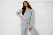 Two Way Knit Hoodie