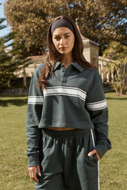 Collegiate Cropped Polo