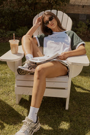 Collegiate Contrast Tee