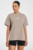 ALLFENIX Waves Logo Tee - Stone
