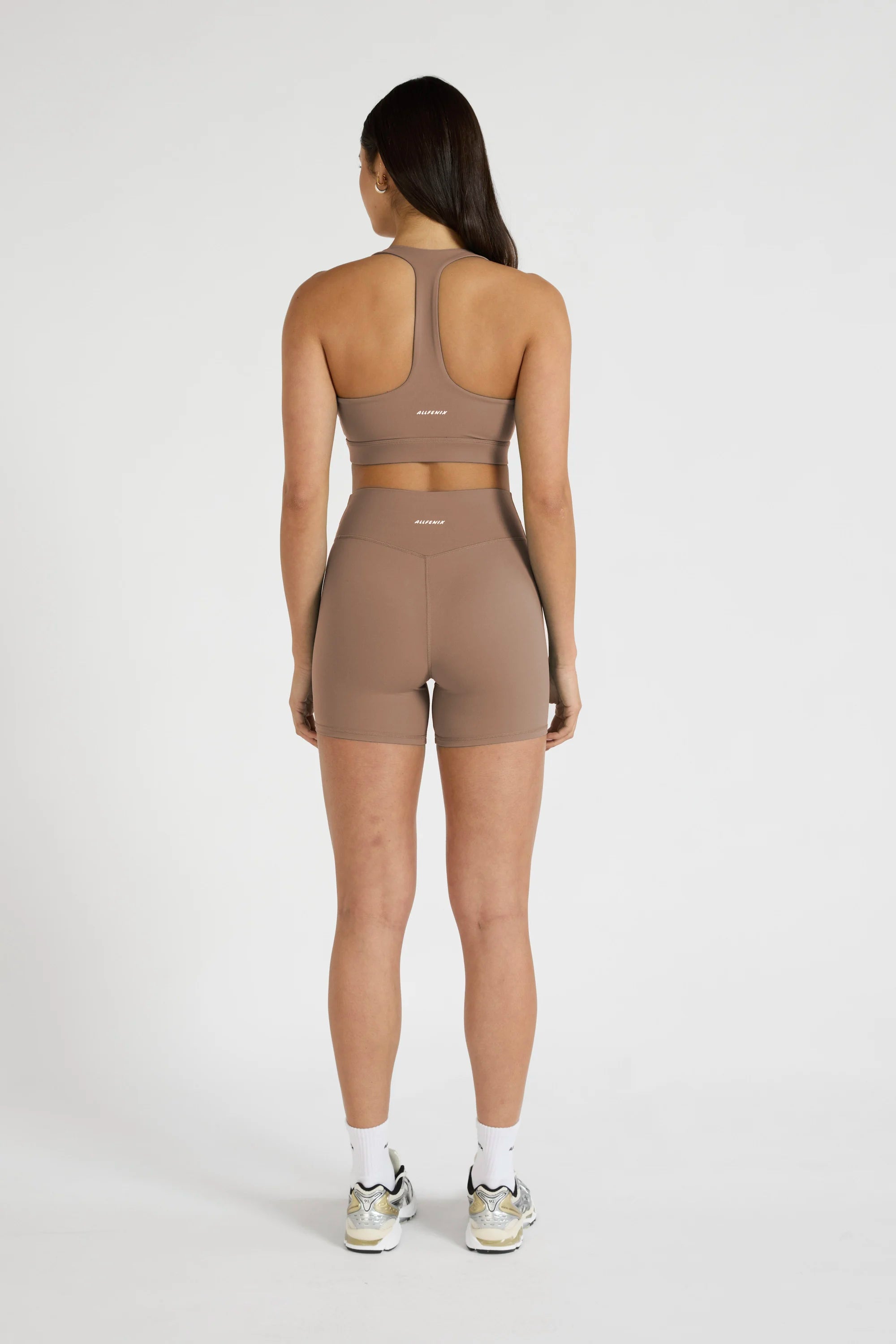 ALLFENIX CloudCore™ V-Waist 5" Bike Short - Latte