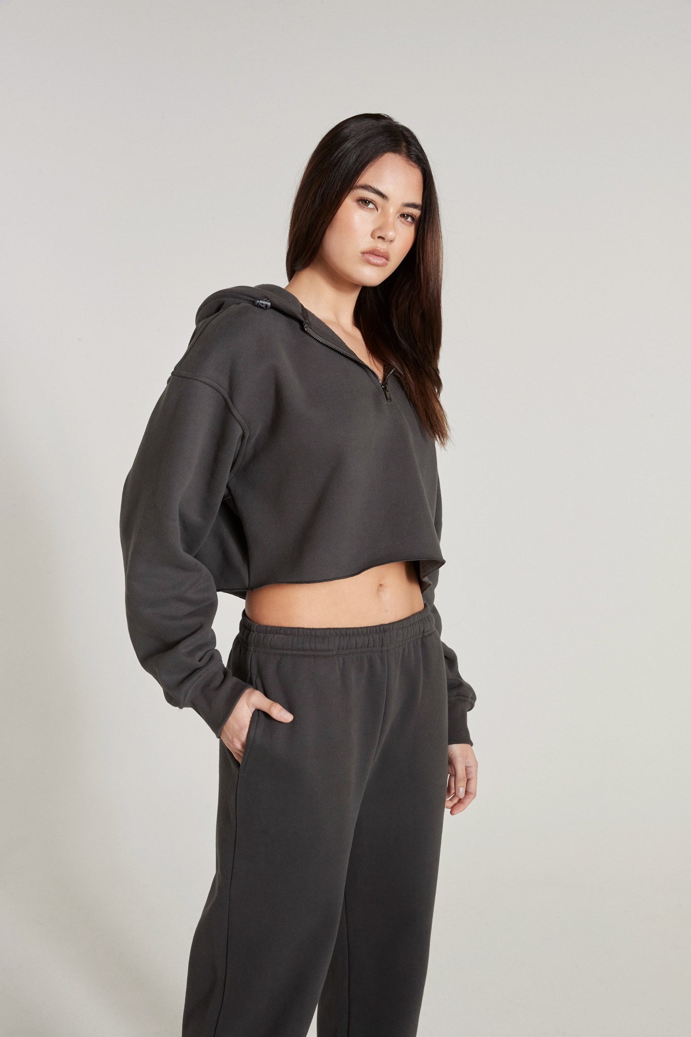 All Fenix Circuit Crop Hoodie - All Fenix