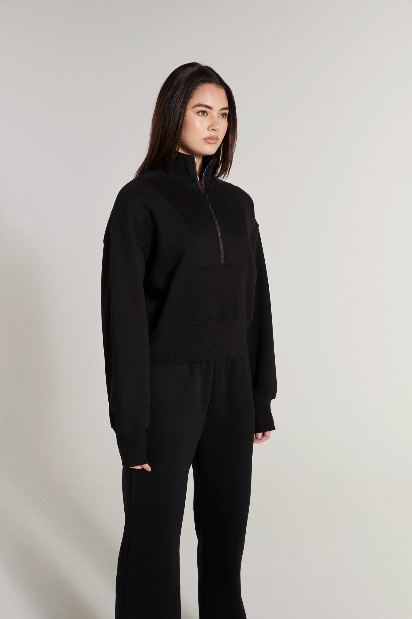 All Fenix Track 1/2 Zip Sweater - All Fenix