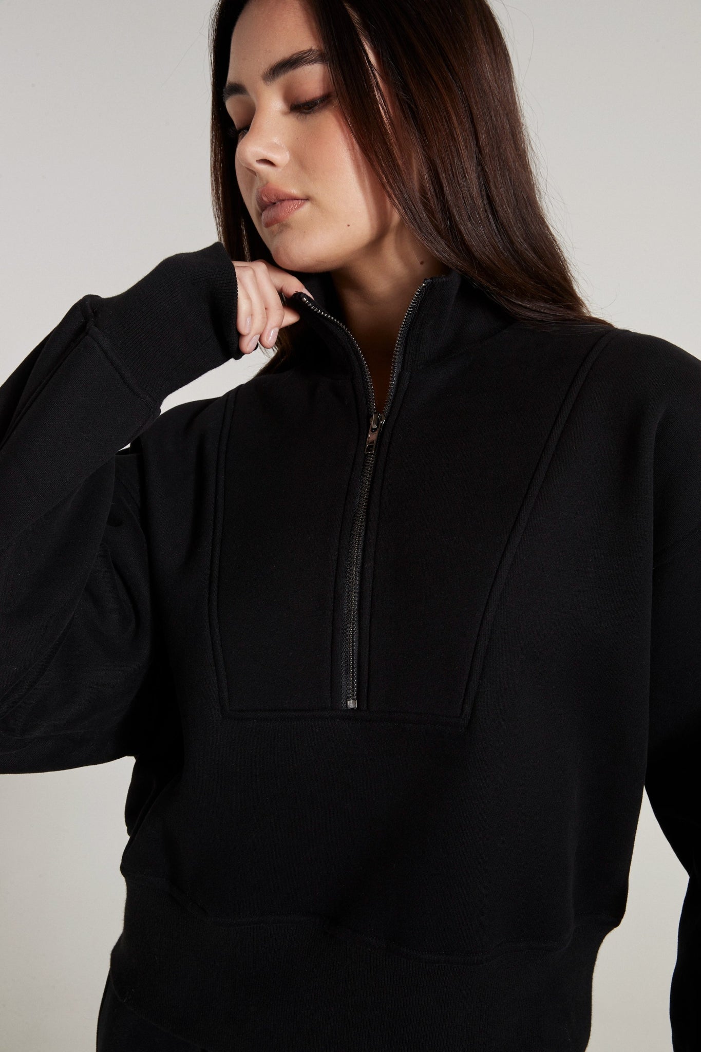 All Fenix Track 1/2 Zip Sweater - All Fenix