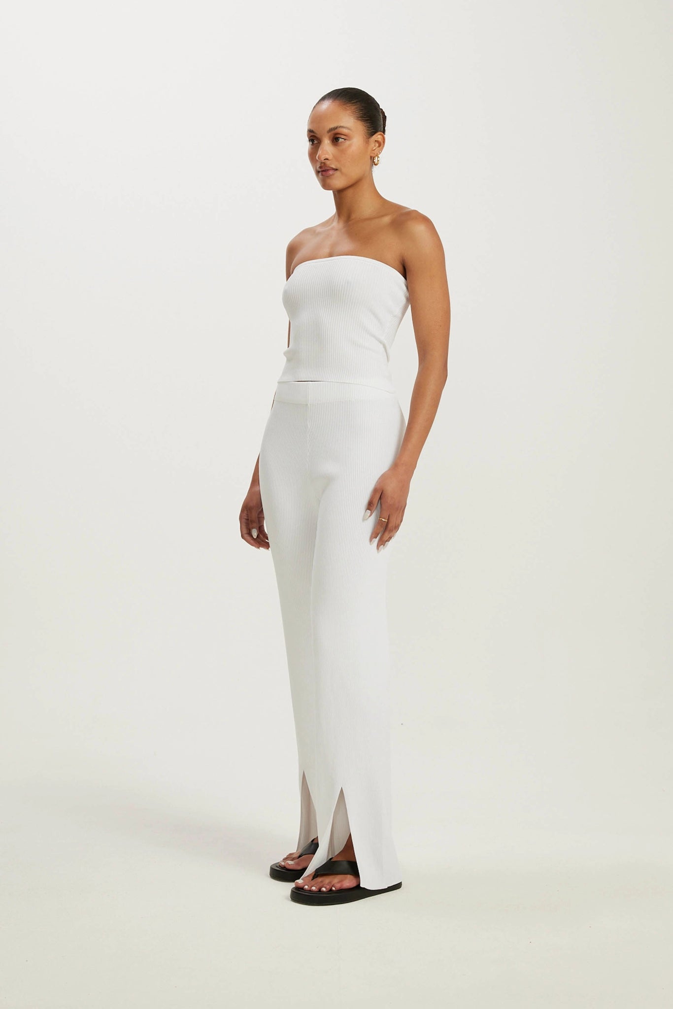 Amelia Rib Tube Top - All Fenix