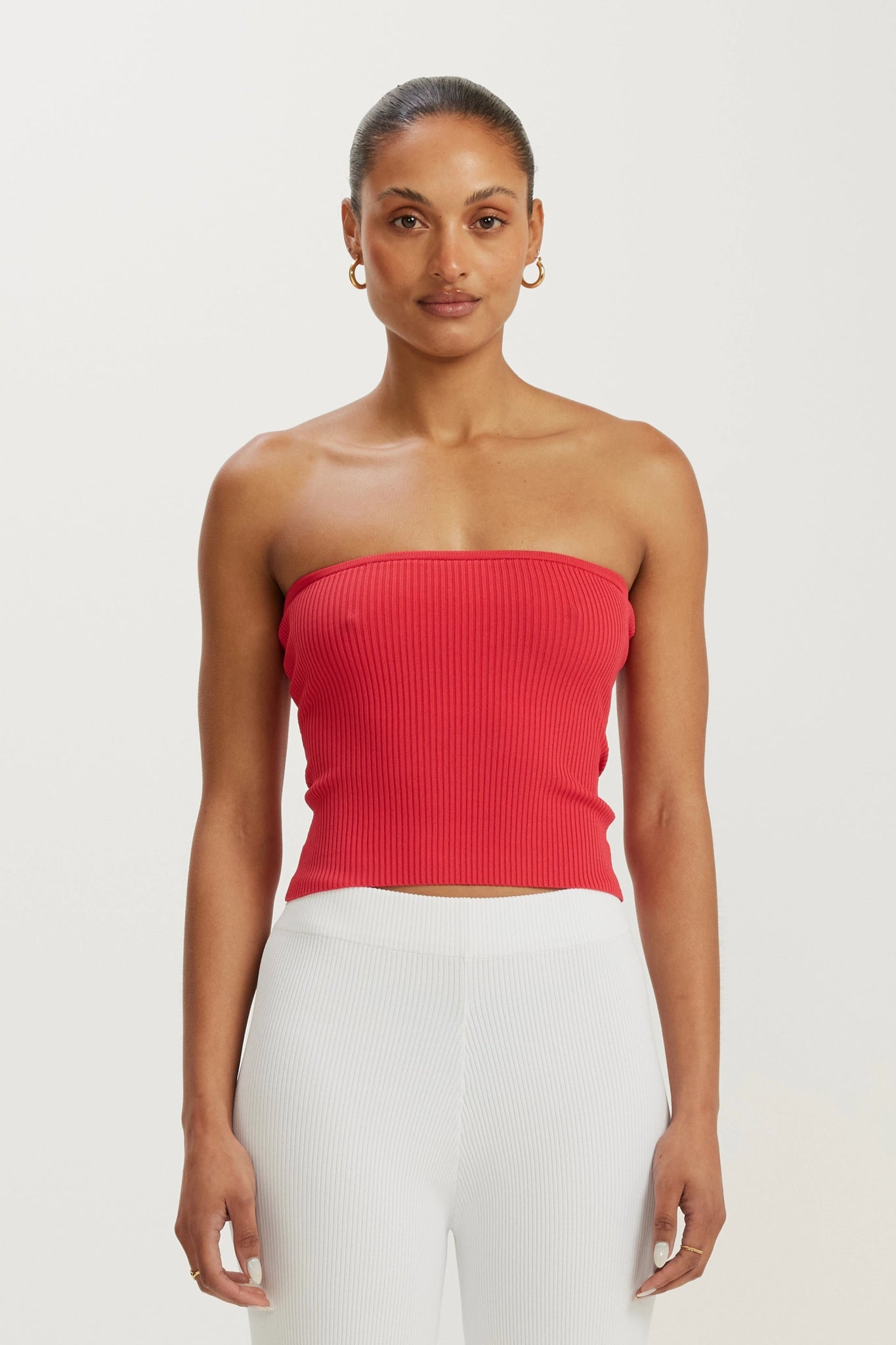 Amelia Rib Tube Top - All Fenix