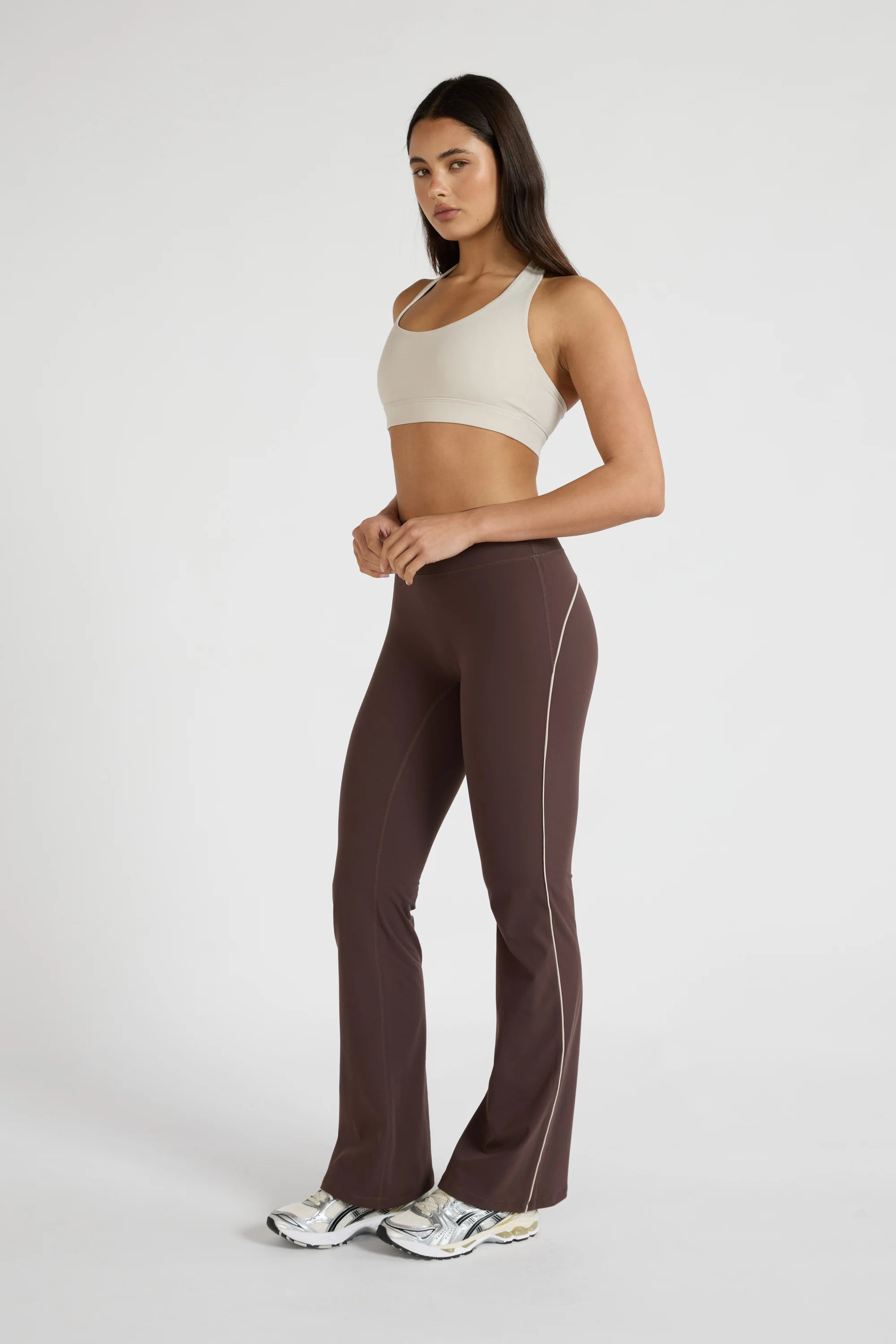 ALLFENIX CloudCore™ Halter Sports Bra - Stone