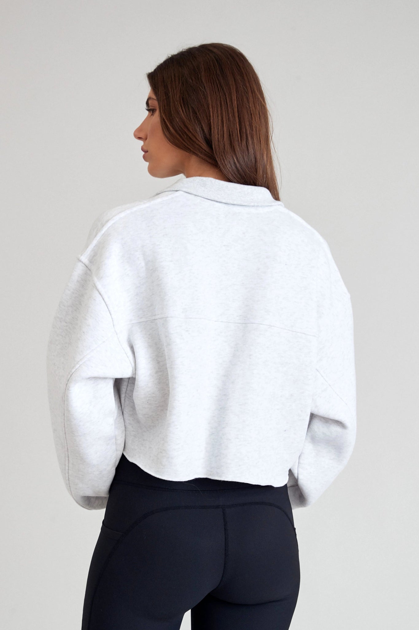 Arlo Crop 1/2 Zip Sweater - All Fenix