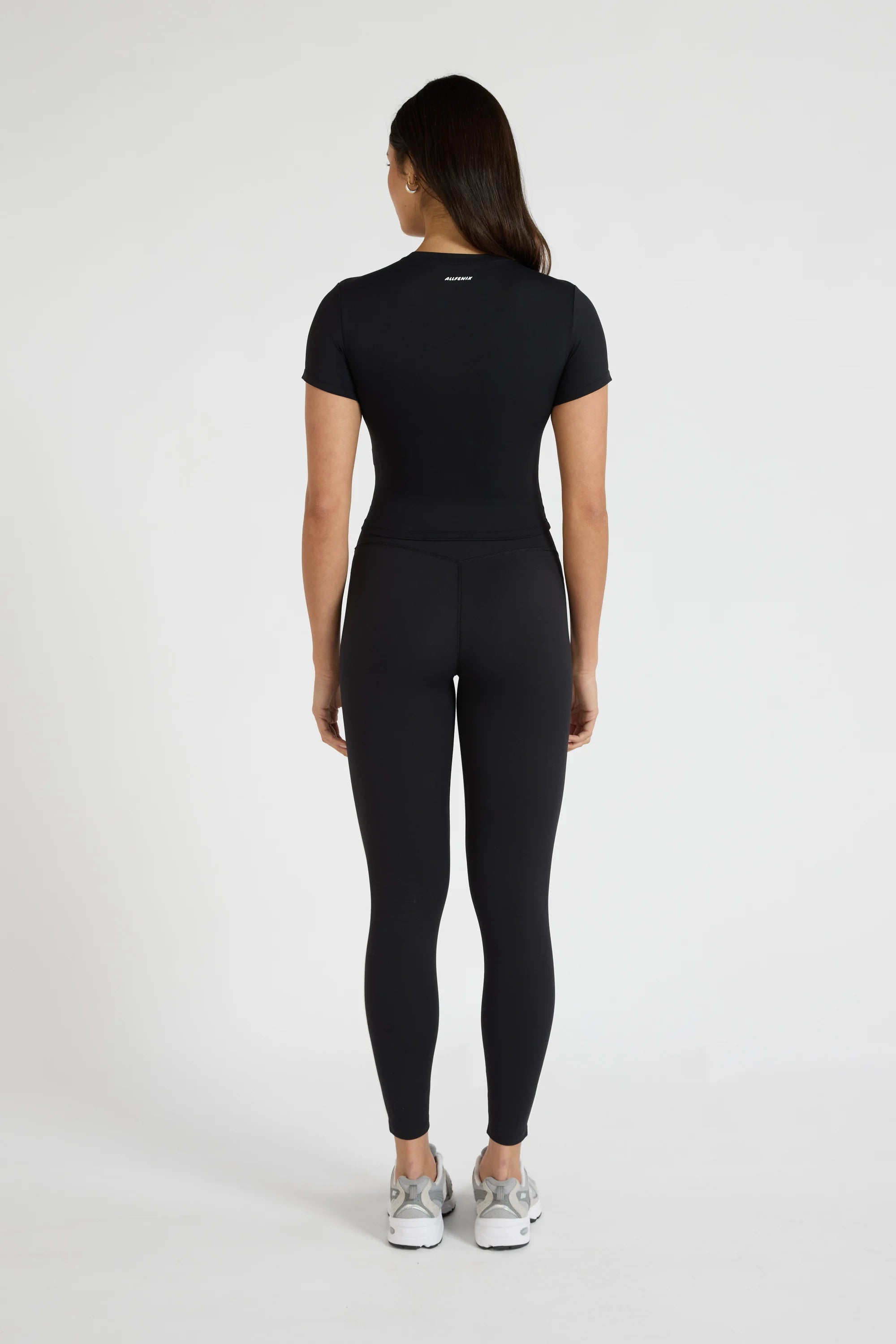 ALLFENIX CloudCore™ Lite Crop Tee - Black