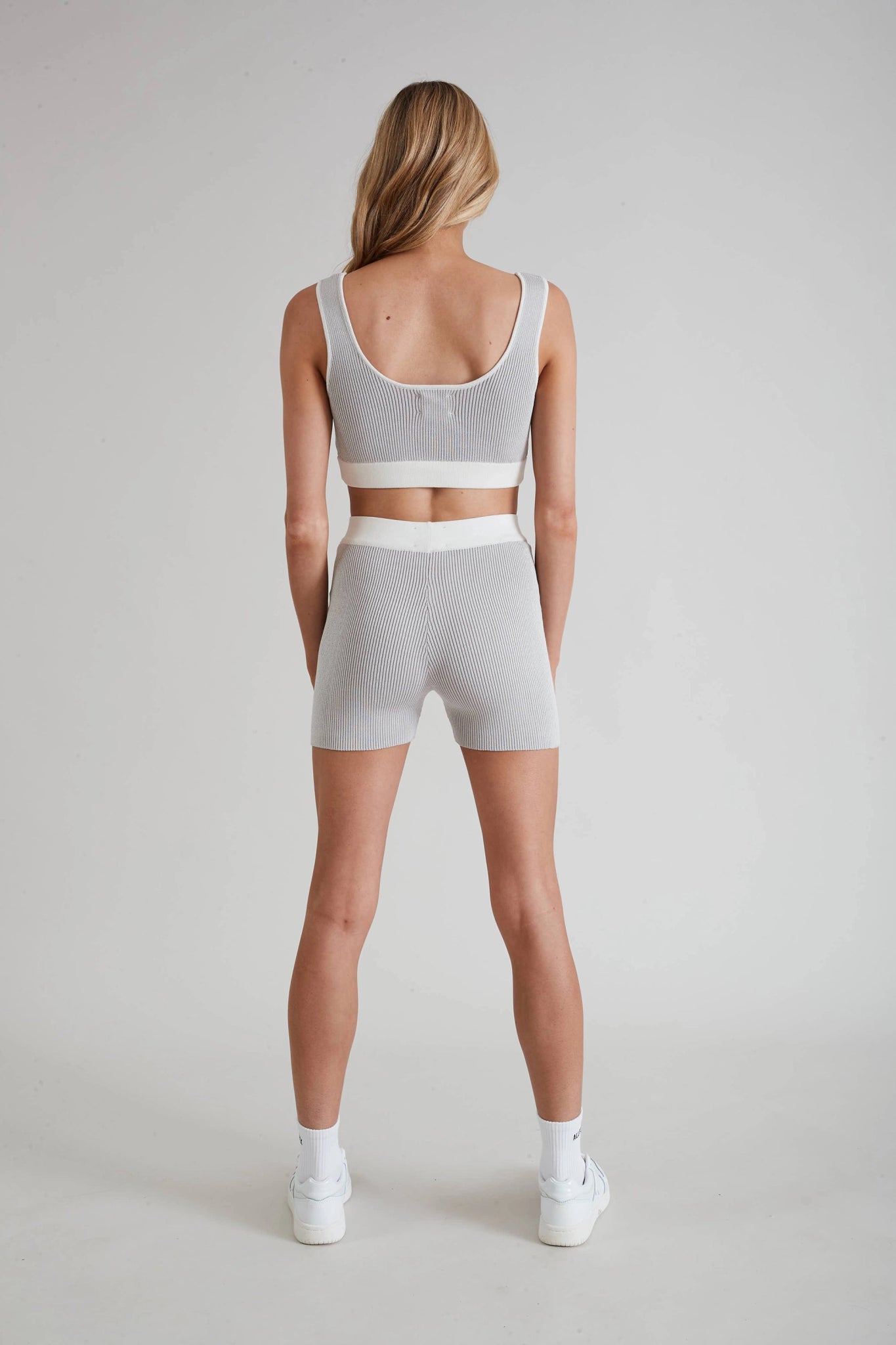 Breeze Rib Shorts (Dove) - All Fenix