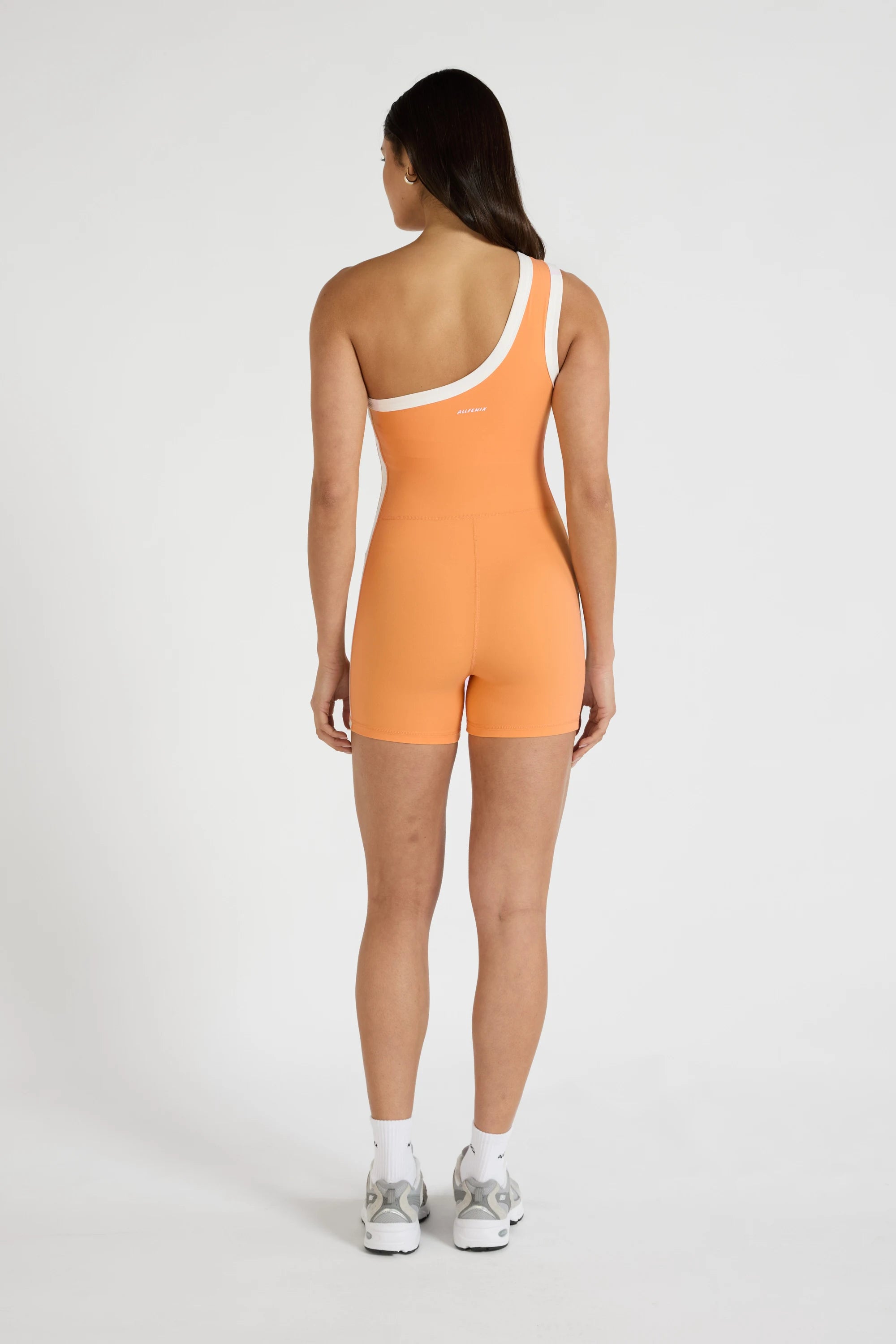 ALLFENIX CloudCore™ Contrast One Shoulder Unitard - Orange
