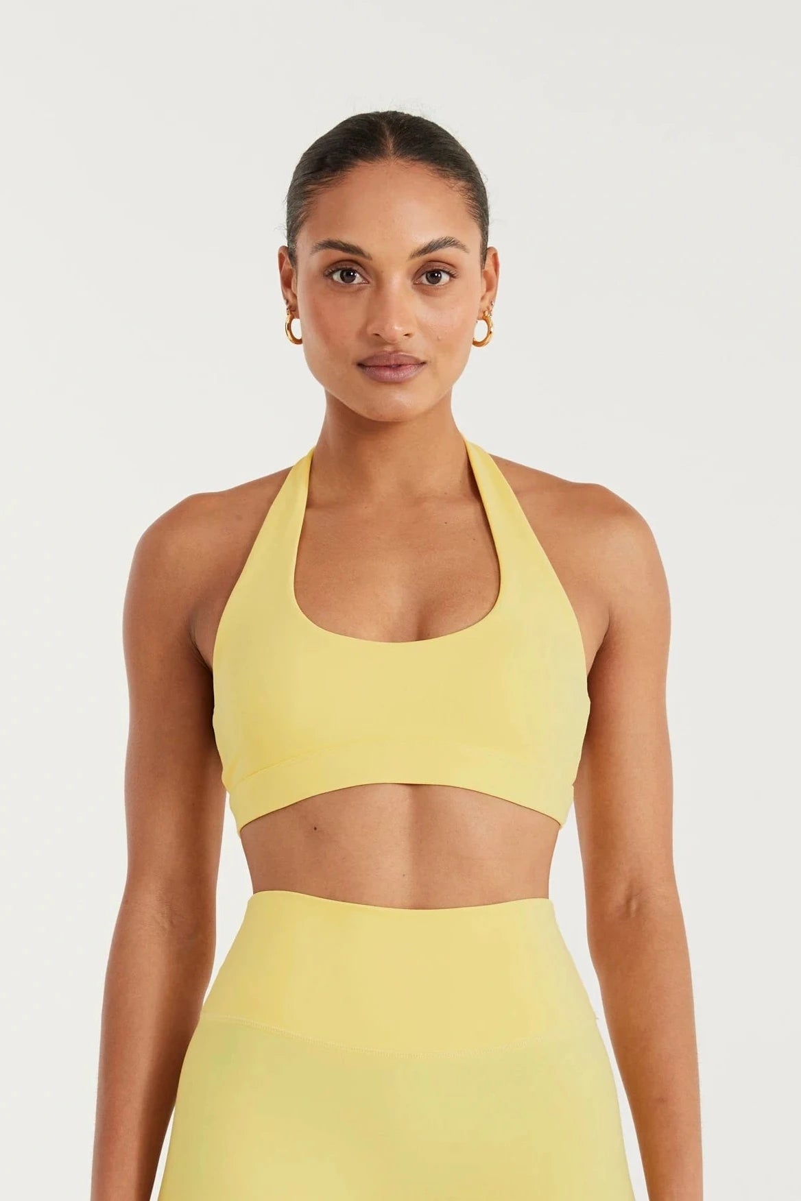 ALLFENIX CloudCore™ Halter Sports Bra - Yellow