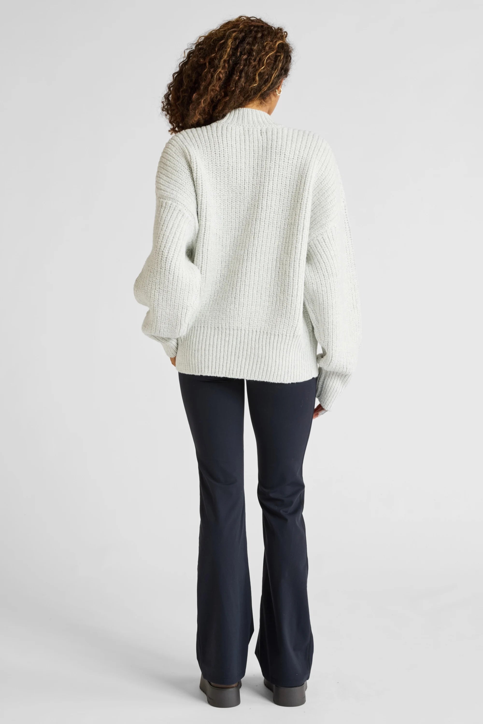 Funnel Neck Knit